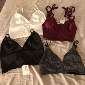 Bra tops set